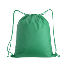 Carica l&#39;immagine nel visualizzatore di Gallery, zainetti a sacco promozionali in poliestere colore verde_verde 1193854 VAR09
