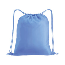 Carica l&#39;immagine nel visualizzatore di Gallery, zainetti a sacco pubblicitari in poliestere colore celeste_azzurro 1193854 VAR04
