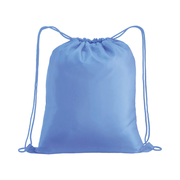 zainetti a sacco pubblicitari in poliestere colore celeste_azzurro 1193854 VAR04