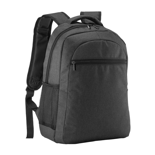 zaini porta PC e da lavoro da personalizzare in poliestere colore grigio-nero_grigio 1193858 VAR01