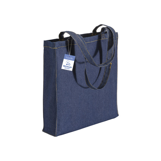 borse personalizzate in cotone colore blu 1193861 VAR01
