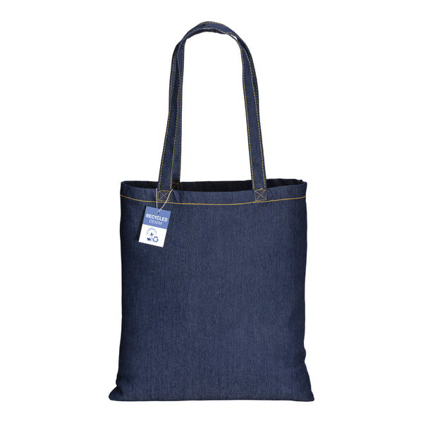 Carica l&#39;immagine nel visualizzatore di Gallery, borse personalizzate in cotone colore jeans_blu 1193872 DET01
