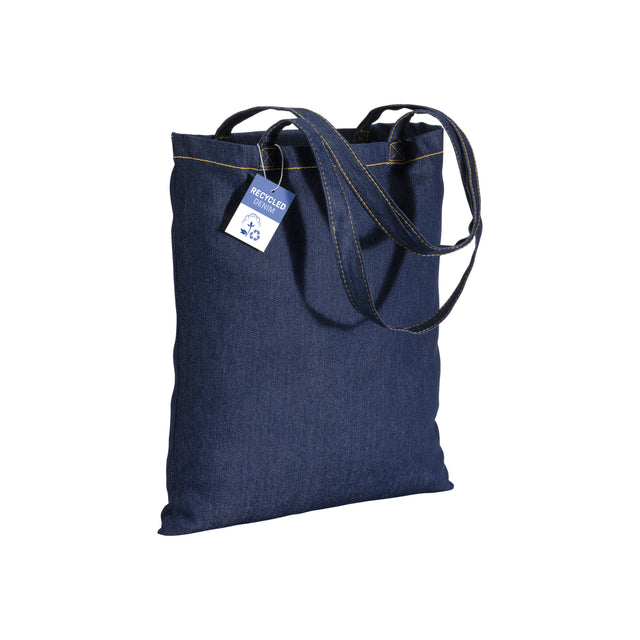 shopper personalizzate in cotone colore blu 1193872 VAR01