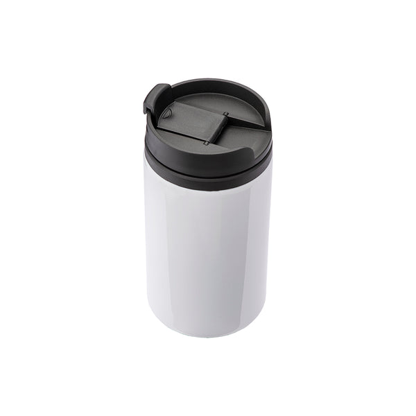 Carica l&#39;immagine nel visualizzatore di Gallery, tazze termiche e bicchieri con tappo da personalizzare in pp colore bianco_bianco 1194136 DET04
