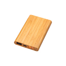 Carica l&#39;immagine nel visualizzatore di Gallery, power bank personalizzati in bamboo colore naturale_naturale 1194143 VAR01
