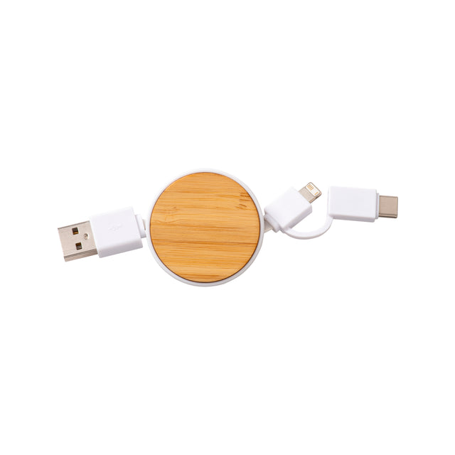 accessori per caricabatterie personalizzati in bamboo colore naturale_naturale 1194155 VAR01