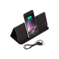 caricabatteria wireless personalizzati in rpet colore nero_nero 1194161 VAR01
