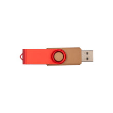 Carica l'immagine nel visualizzatore di Gallery, chiavette USB promozionali in paglia 50% colore rosso_rosso 1194171 DET02

