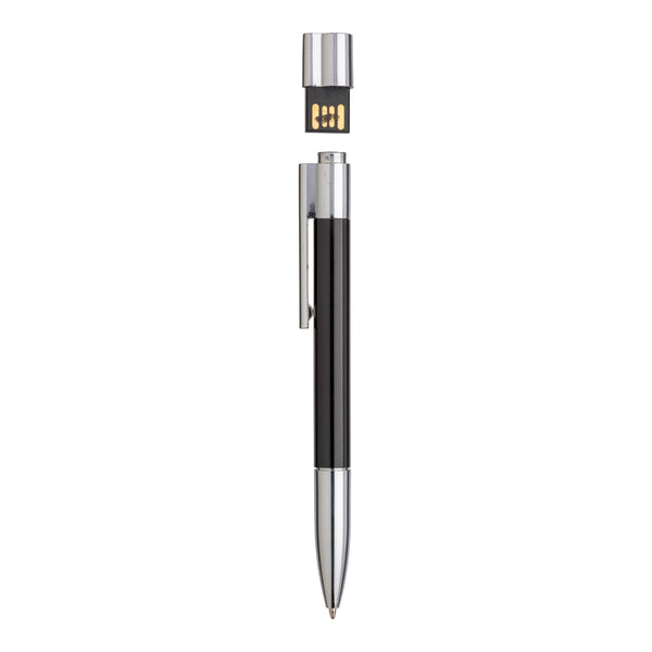 Carica l'immagine nel visualizzatore di Gallery, penne USB personalizzate in metallo colore nero_nero 1194180 DET02
