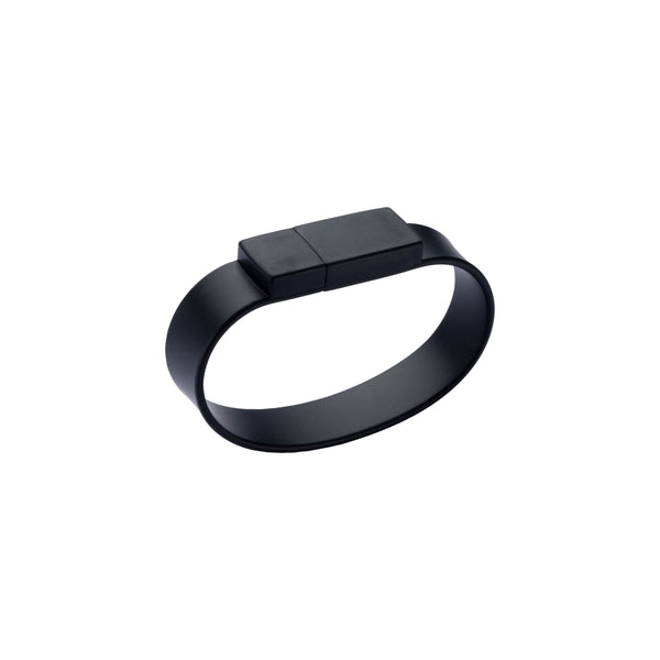 Carica l'immagine nel visualizzatore di Gallery, braccialetti personalizzate in pvc colore nero_nero 1194181 DET02
