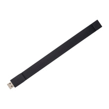 Carica l'immagine nel visualizzatore di Gallery, braccialetti personalizzate in pvc colore nero_nero 1194181 DET02
