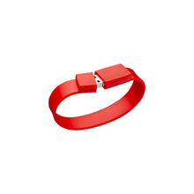 Carica l&#39;immagine nel visualizzatore di Gallery, braccialetti promozionali in pvc colore rosso_rosso 1194181 VAR04
