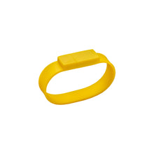 Carica l'immagine nel visualizzatore di Gallery, braccialetti personalizzabili in pvc colore giallo_giallo 1194181 DET01
