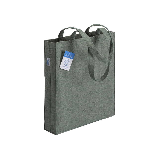 borse personalizzate in cotone riciclato colore verde_verde 1194819 VAR02