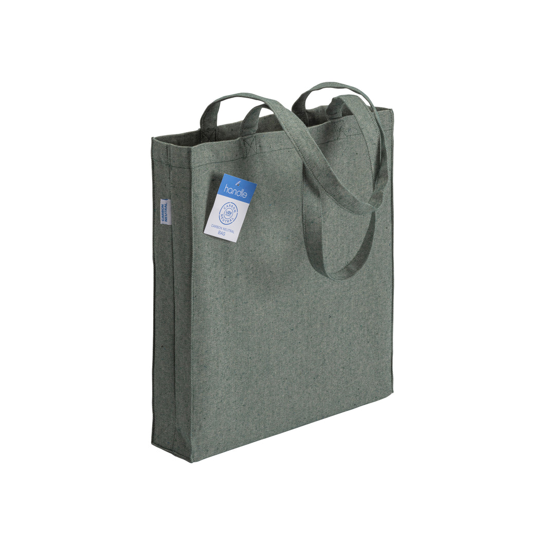 borse personalizzate in cotone riciclato colore verde_verde 1194819 VAR02