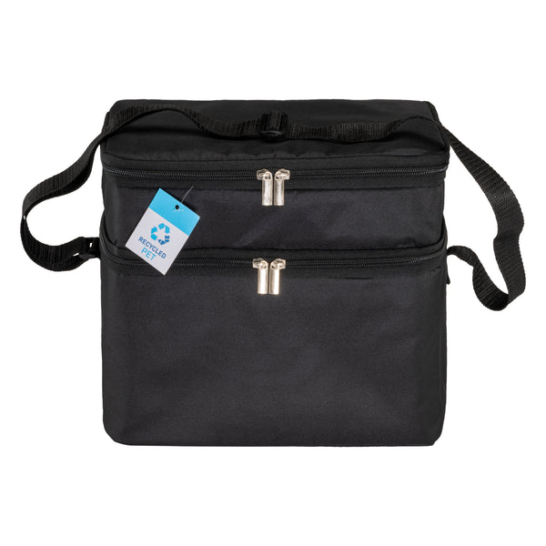 Carica l&#39;immagine nel visualizzatore di Gallery, borse frigo e sacche termiche personalizzate in rpet colore nero_nero 1194823 DET05
