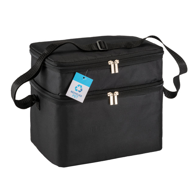 sacche frigo e borse termiche personalizzate in rpet colore nero 1194823 VAR01