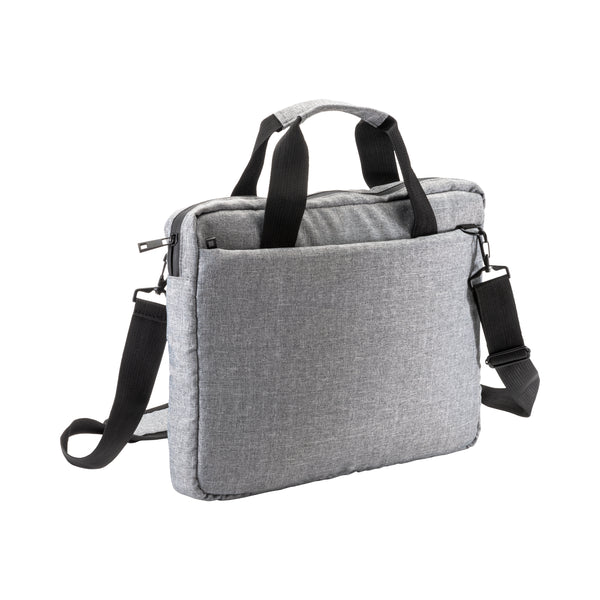 borse porta PC e documenti personalizzate in rpet colore grigio_grigio 1194844 VAR01