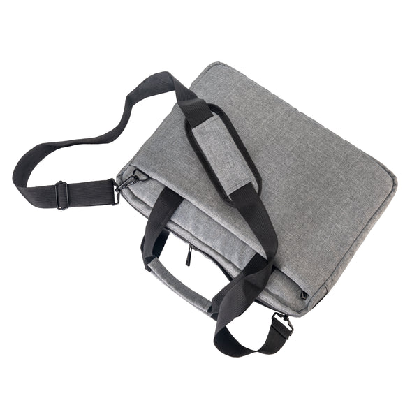 Carica l&#39;immagine nel visualizzatore di Gallery, borse porta PC e documenti personalizzate in rpet colore grigio_grigio 1194844 DET05
