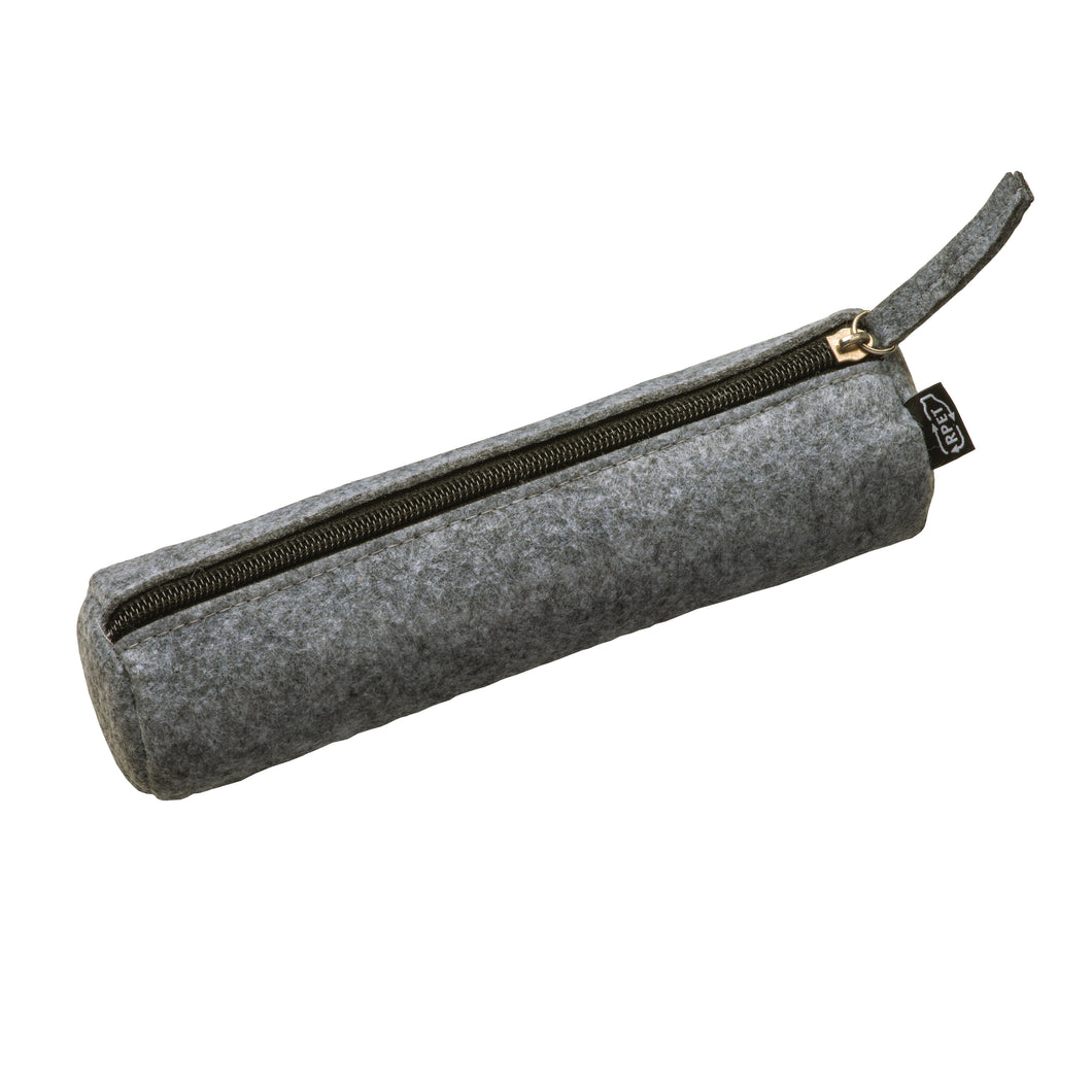 astucci portapenne e matite da personalizzare in poliestere 600d colore grigio_grigio 1194853 VAR01