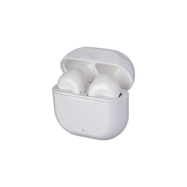 auricolari wireless da personalizzare in abs riciclato colore bianco_bianco 1195122 VAR01