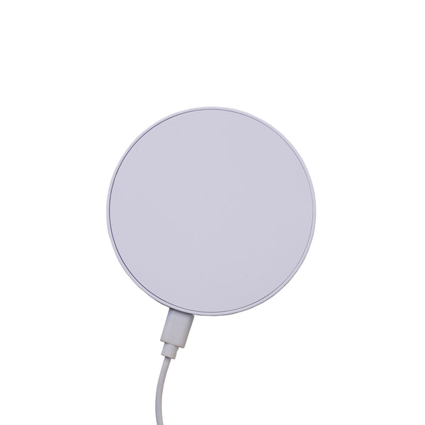 Carica l&#39;immagine nel visualizzatore di Gallery, caricabatteria wireless da personalizzare in abs riciclato colore bianco_bianco 1195123 DET04
