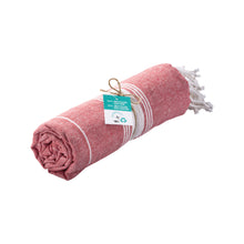 Carica l'immagine nel visualizzatore di Gallery, teli mare personalizzabili in cotone colore rosso_rosso 1195140 VAR05
