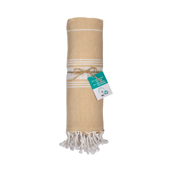 Carica l'immagine nel visualizzatore di Gallery, teli mare personalizzati in cotone colore naturale_naturale 1195140 DET02
