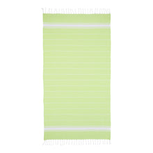 Carica l'immagine nel visualizzatore di Gallery, teli mare promozionali in cotone colore verde-mela_verde 1195140 DET02
