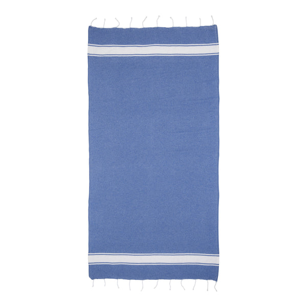 Carica l'immagine nel visualizzatore di Gallery, teli mare personalizzati in cotone riciclato colore royal_royal 1195141 DET02
