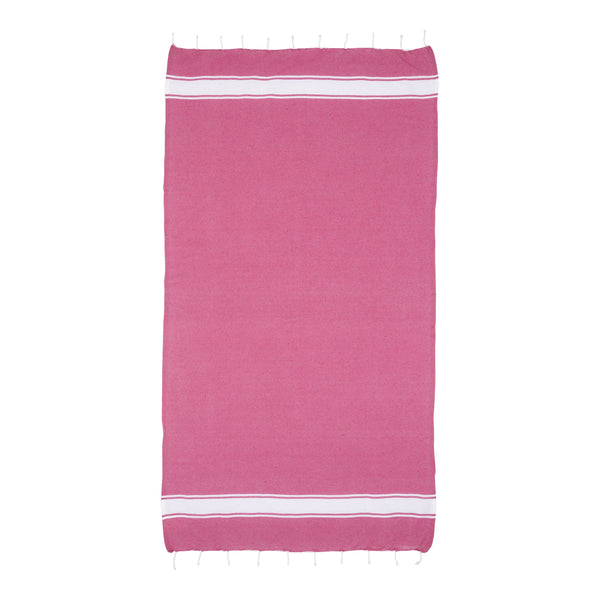 Carica l'immagine nel visualizzatore di Gallery, teli mare pubblicitari in cotone riciclato colore rosa_rosa 1195141 DET02
