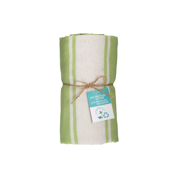 Carica l'immagine nel visualizzatore di Gallery, teli mare promozionali in cotone riciclato colore verde-mela_verde 1195141 DET02
