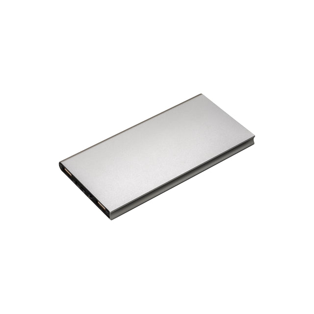 power bank stampati con logo in alluminio colore argento_argento 1195147 VAR03