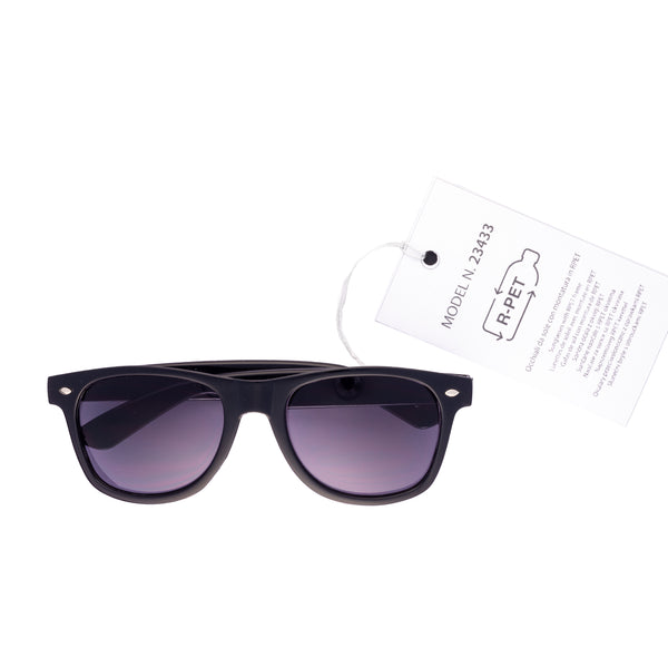 Carica l'immagine nel visualizzatore di Gallery, occhiali da sole personalizzati in rpet colore nero_nero 1195150 DET03
