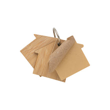 Carica l&#39;immagine nel visualizzatore di Gallery, blocchetti adesivi ed evidenziatori personalizzati in bamboo colore naturale_naturale 1195151 DET03
