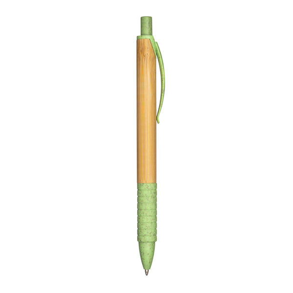 Carica l&#39;immagine nel visualizzatore di Gallery, biro ecologiche personalizzate in bamboo colore verde-mela_verde 1195521 DET01
