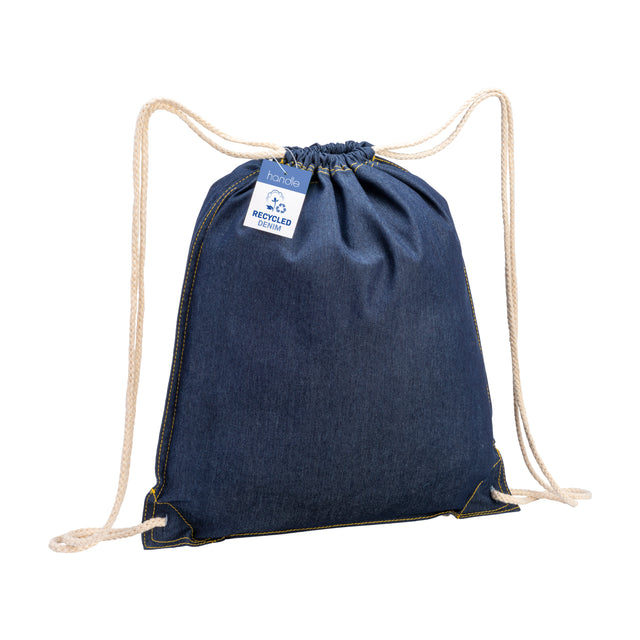 zainetti a sacco personalizzati in denim riciclato colore jeans_blu 1195819 VAR01
