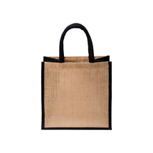 Carica l&#39;immagine nel visualizzatore di Gallery, shopper personalizzate in juta colore nero_nero 1195823 DET01
