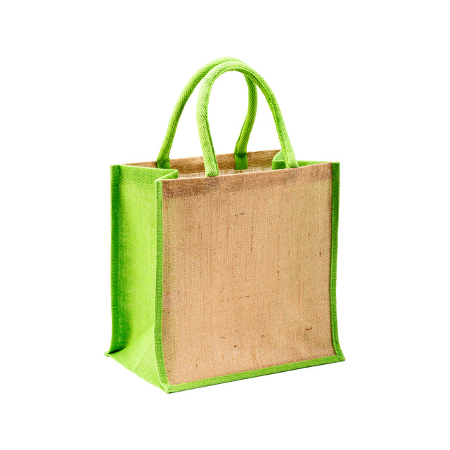 shopper personalizzate in juta colore verde-mela_verde 1195823 VAR05