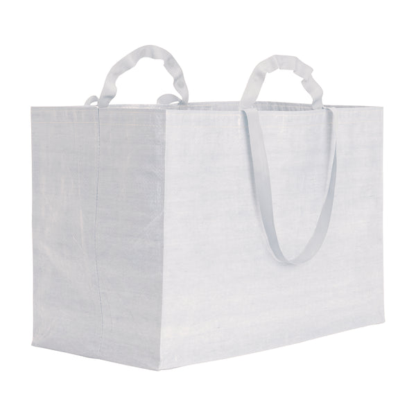borse shopper da personalizzare in pp riciclato colore bianco_bianco 1195826 VAR01