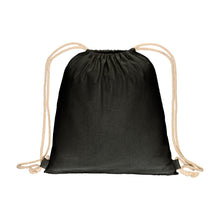 Carica l&#39;immagine nel visualizzatore di Gallery, zainetti a sacco personalizzati in cotone colore nero_nero 1195838 DET01
