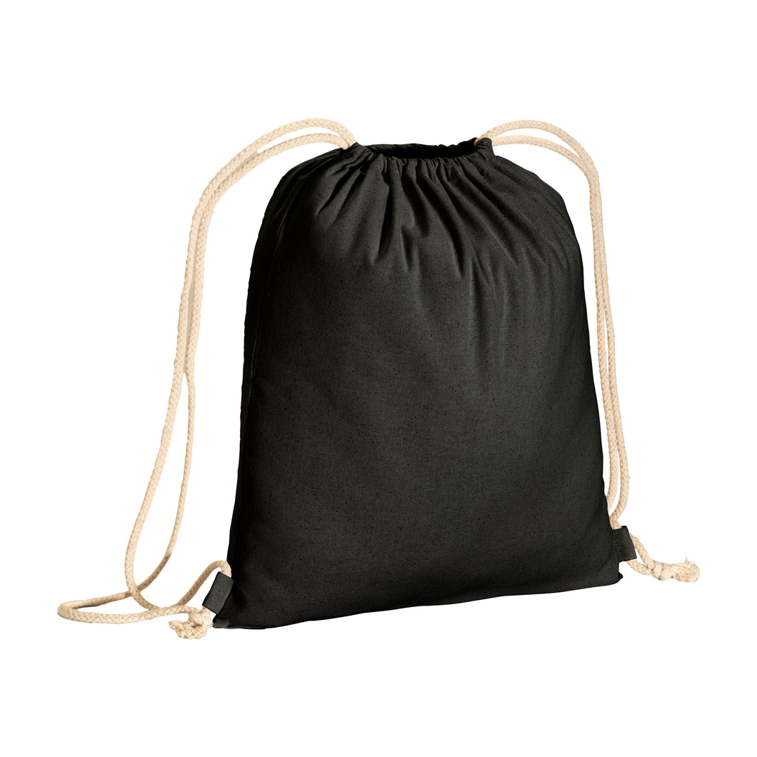 zainetti a sacco personalizzati in cotone colore nero_nero 1195838 VAR02