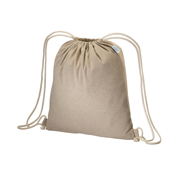 zainetti a sacco personalizzati in cotone riciclato colore naturale_naturale 1195839 VAR01
