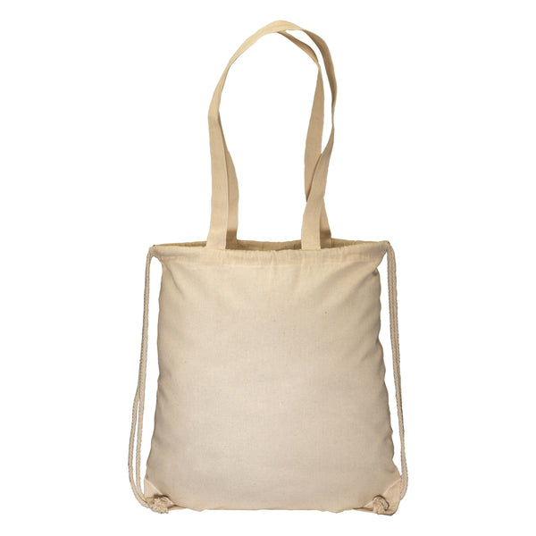 Carica l&#39;immagine nel visualizzatore di Gallery, zainetti a sacco personalizzati in cotone colore naturale_naturale 1195840 DET01
