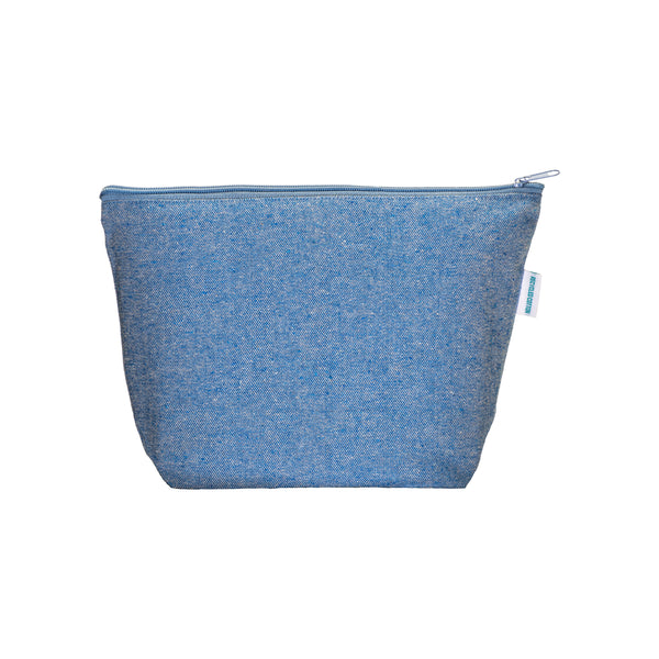 Carica l&#39;immagine nel visualizzatore di Gallery, pochette e beauty case personalizzabili in cotone riciclato colore royal_royal 1195849 DET03
