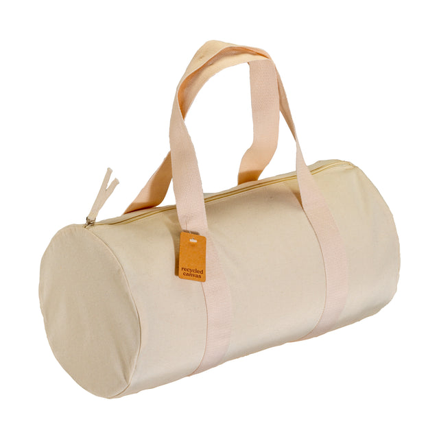 borsoni e sacche sportive personalizzati in cotone riciclato colore naturale 1195858 VAR01