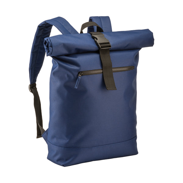 zaini porta PC personalizzati in rpet colore blu_blu 1195866 VAR02