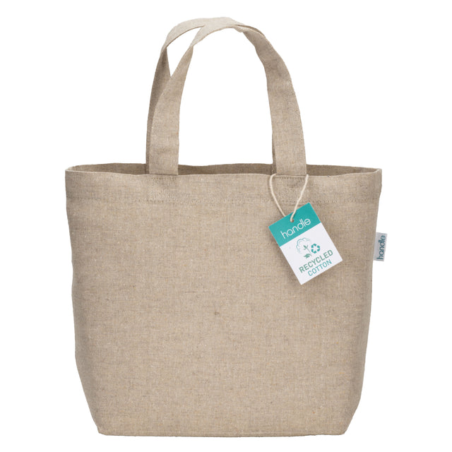 borse personalizzate in cotone riciclato colore naturale 1195869 VAR01
