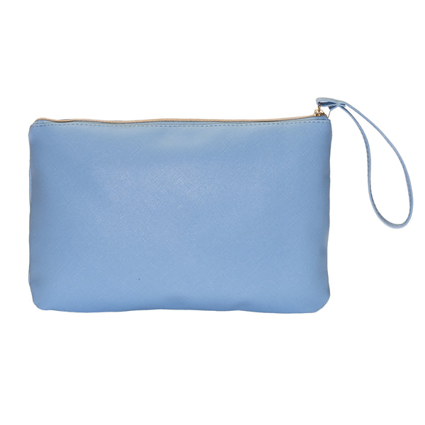 Carica l'immagine nel visualizzatore di Gallery, pochette e beauty case stampate con logo in pu colore celeste_azzurro 1195875 DET04

