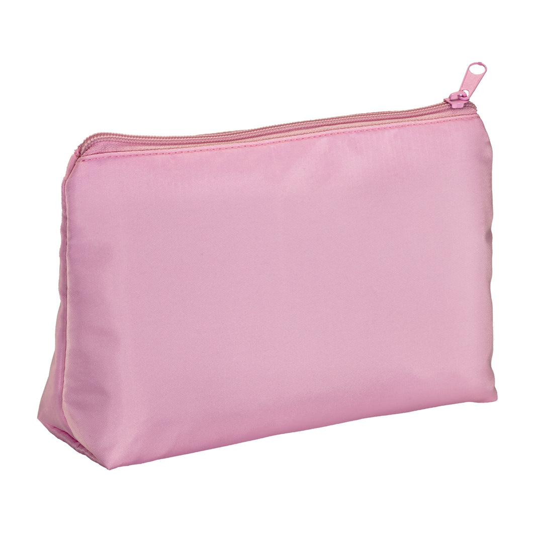 pochette e beauty case stampate con logo in poliestere colore rosa_rosa 1195879 VAR03